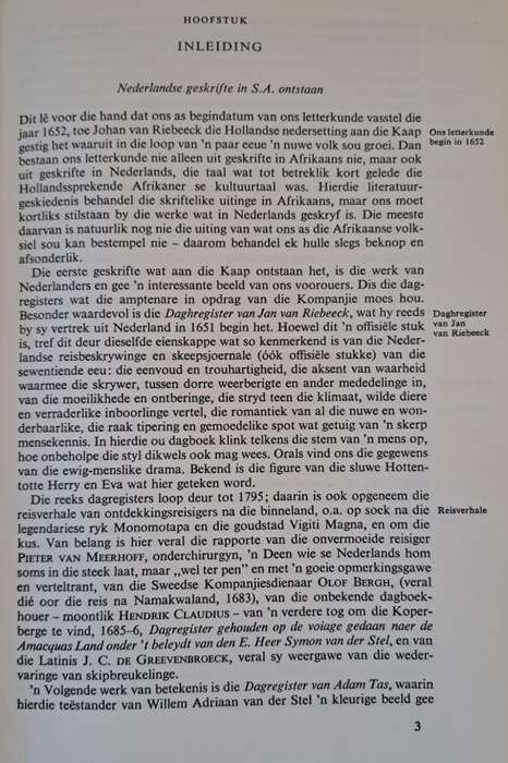 Afrikaanse  literatuurgeskiedenis - DR. G. Dekker (paperback)