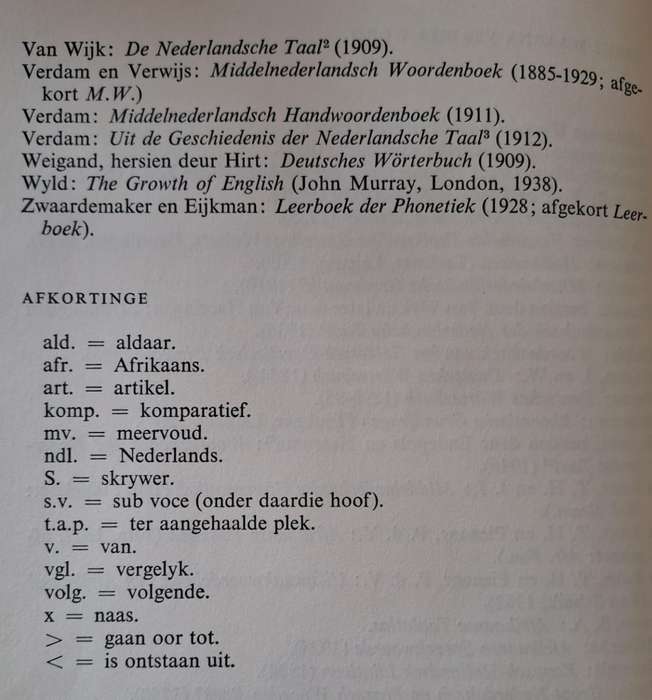 Afrikaanse Taalstudies - T. H. le Roux (hard cover with no DJ)
