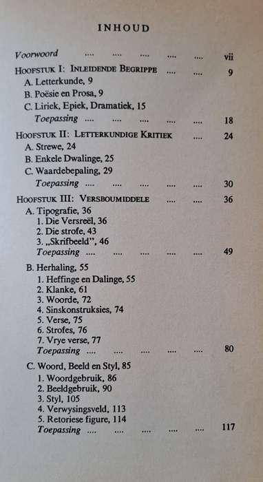 Woordkuns - M. Nienaber-Luitingh ( Hard cover no dj)