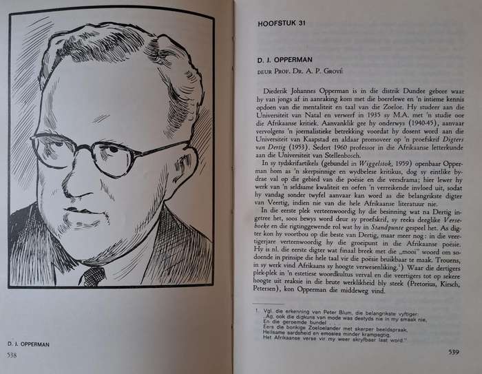 Perspektief en Profiel - P.J. Nienaber (hard cover with no dj)