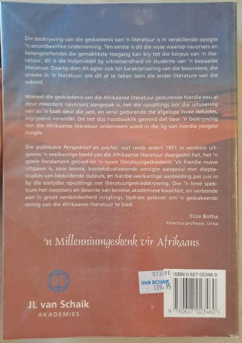 Perspektief & Profiel 1 - H P van Coller (paperback)