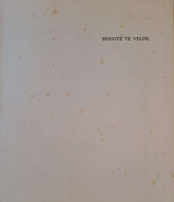 Berigte te Velde - N.P. van Wyk Louw (paperback)