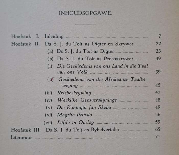 Ds S. J. du Toit die eensame Ismael - DR P. J. Nienaber (hardcover with no dj)