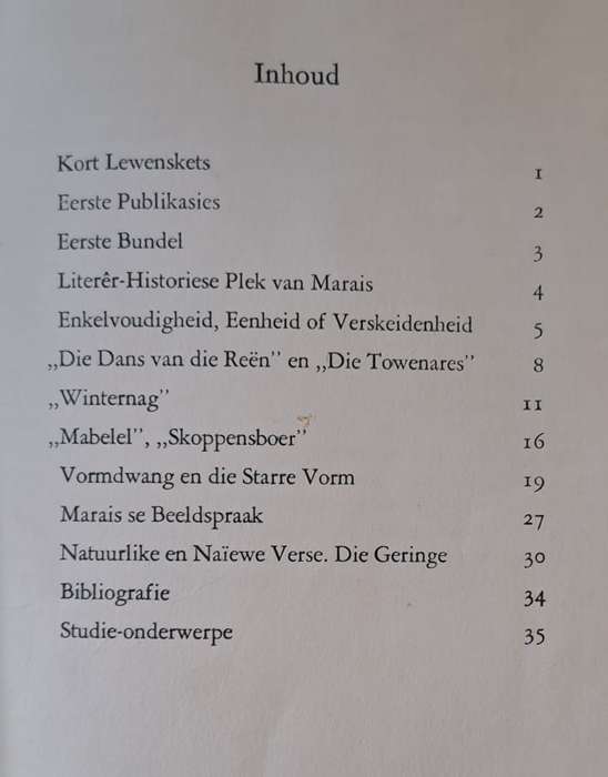 Monografiee uit die Afrikaanse Letterkunde nommer 1 - Eugene N. Marais Cloete (hardcover)
