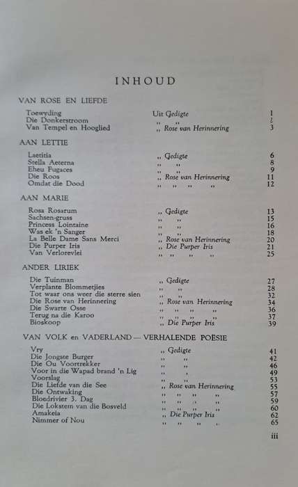 Bloemlesing uit die Gedigte van A. G. Visser - Prof. Dr. G. Dekker (hard cover with dj)