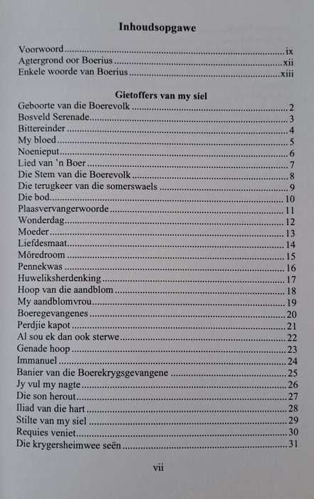 Gietoffers van my Siel - Boerius (paperback)