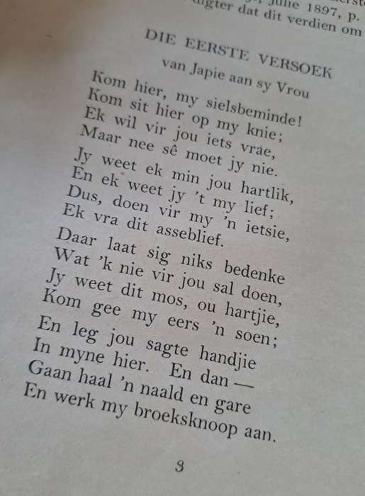 A. G. Visser Digter en Sanger - P. J. Nienaber (hard cover with dj)