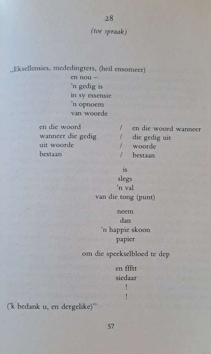 Voetskrif - Breyen Breytenbach (hard cover with dj)