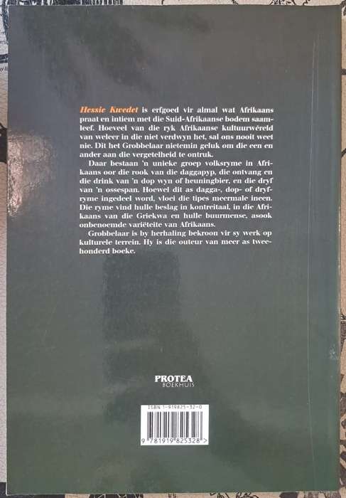 Hessie Kwedet - Pieter W. Grobbelaar (paperback)