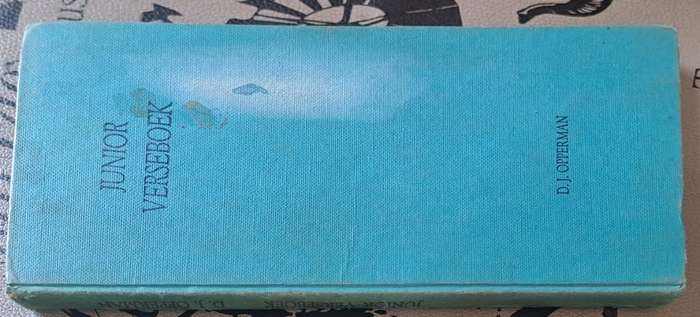 Junior verseboek - D.J. Opperman (hardcover)