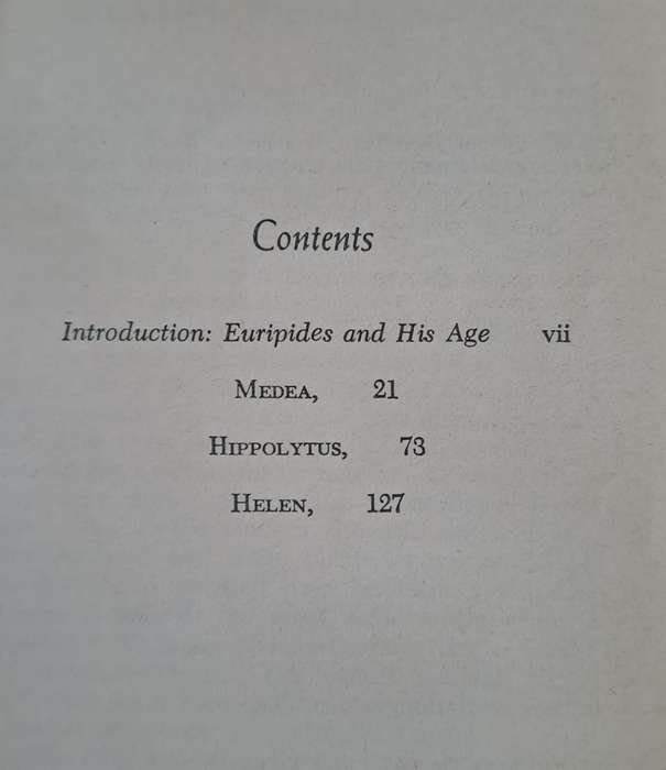 Three Great Plays of Euripides - Medea Hippolytus Helen (paperback)