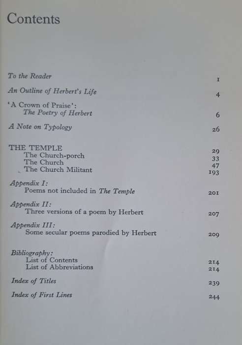 The English Poems of George Herbert (paperback)