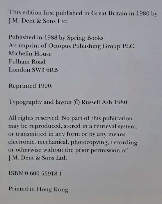 Book of Nonsense - Edward Lear's (hard cover with dj)