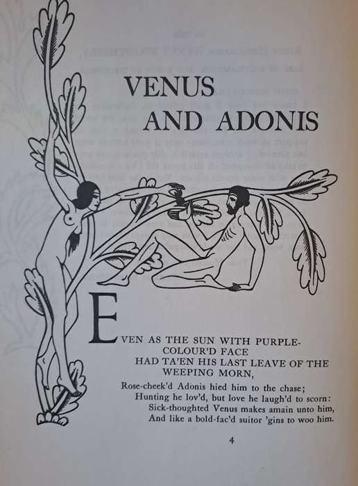 The Love Poems of Shakespeare - (hard cover with dj)