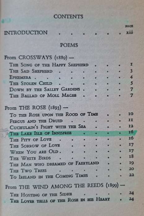 Selected Poetry - W. B. Yeats (paperback)