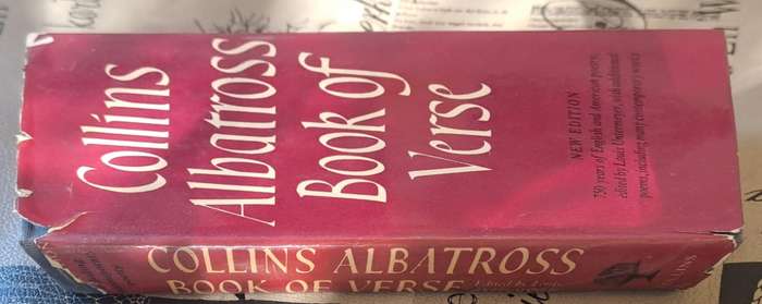 Collins Albatross book of verse (hard cover with dj)