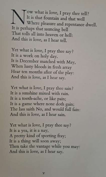 A book of love - John Hadfield (hard cover with no dj)