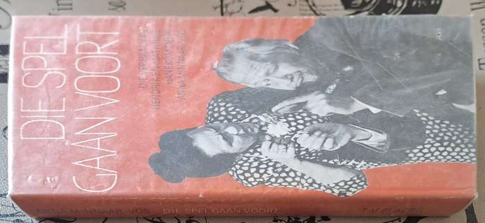 Die spel gaan voort - Anna Minnaar - Vos (hard cover with dj)