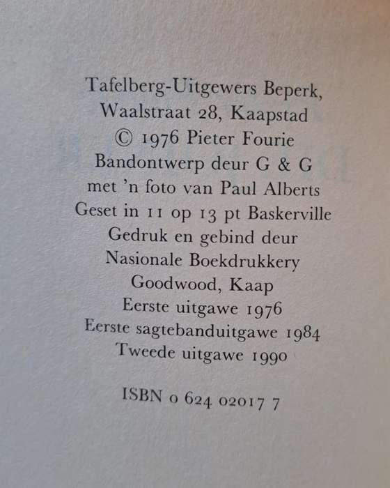 Die Joiner - Pieter Fourie (paperback)