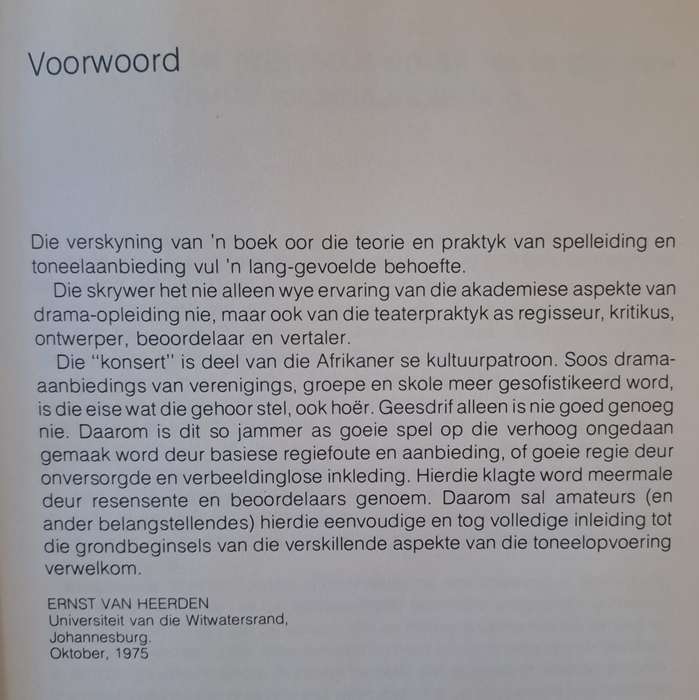Dirigent van die Woord - Aart de Villiers (hard cover with dj)