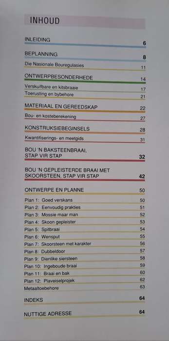 Bou jou eie braaiplek - Penny Swift & Janek Szymanowski (paperback)
