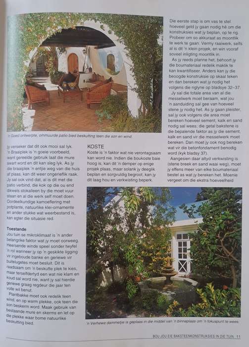 Bou jou eie baksteenkonstruksies in die tuin - Penny Swift & Janek Szymanowski (paperback)