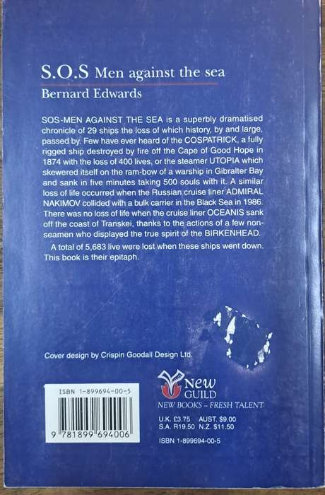 S. O. S. Men against the sea - Barnard Edwards (paperback)