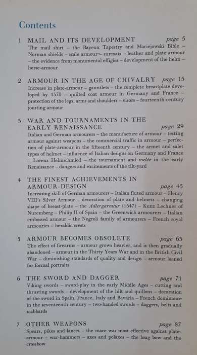 Arms and Armour - Vesey Norman (hard cover with dj)