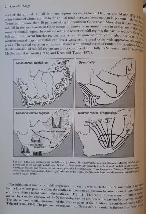 Climatic change and variability in southern Africa - P. D. Tyson (paperback)