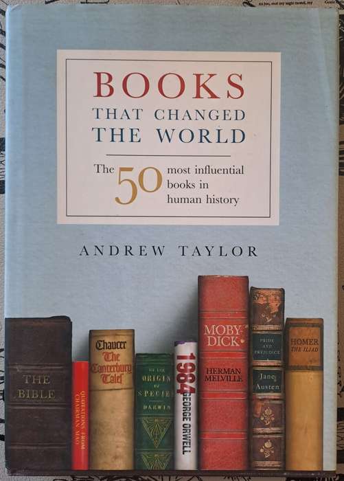 Books that changed the world - Andrew Taylor (hard cover with dj)