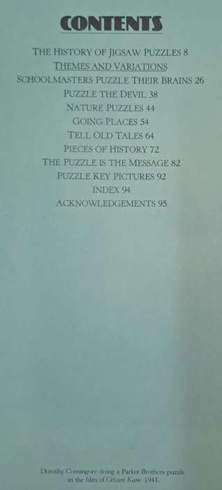The jigsaw book - Linda Hannas (paperback)