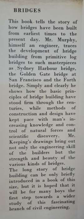 Bridges - John Stewart Murphy (hard cover with dj)