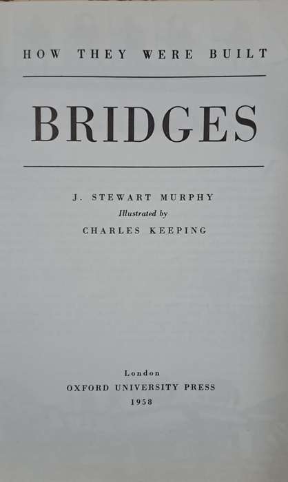 Bridges - John Stewart Murphy (hard cover with dj)