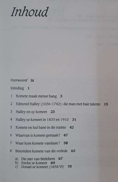 Halley se Komeet - Gawie Cillie & Walter Wargau (hard cover with dj)