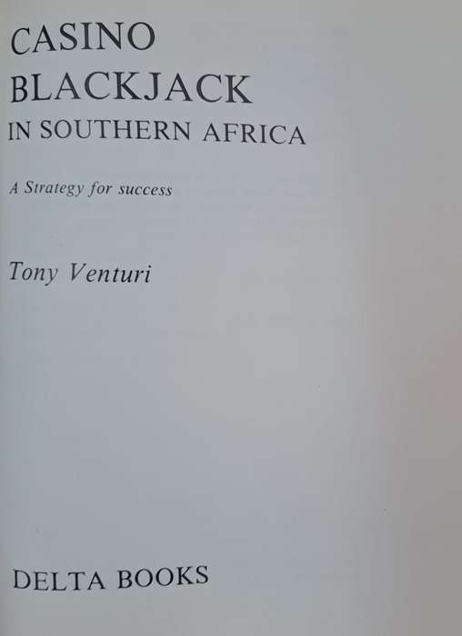 Casino Blackjack - Tony Venturi (paperback)