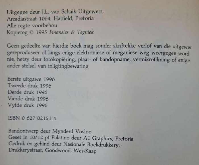 Duwweljie - J.L. van Schaik (paperback)