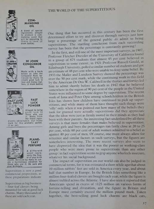 Superstitions - Peter Haining (paperback)