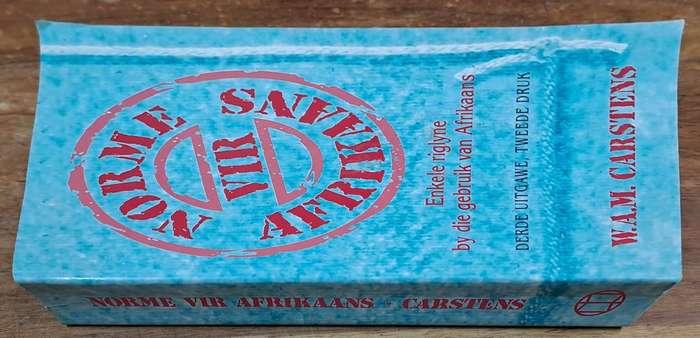 Norme vir Afrikaans - W.A.M Carstens (paperback)
