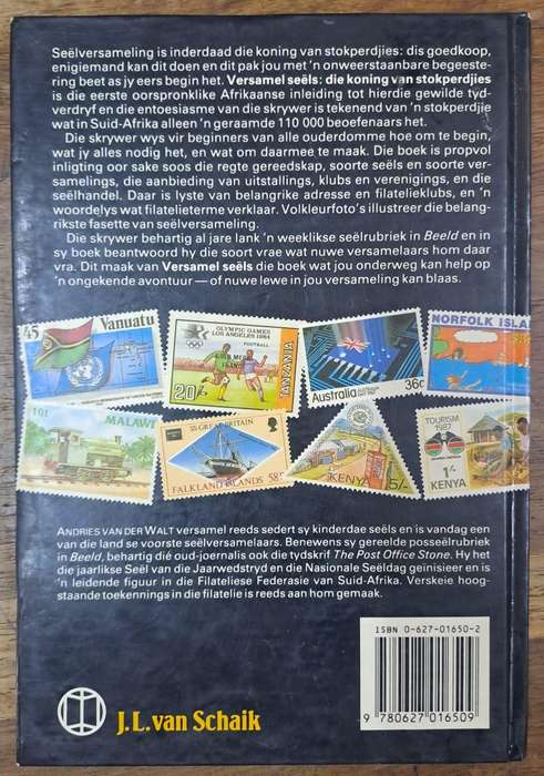 Versamel seëls - Andries van der Walt (Hard cover)