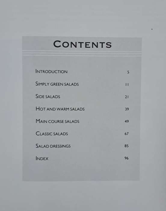 Seasonal salads - Carol Bowen (Hard cover)