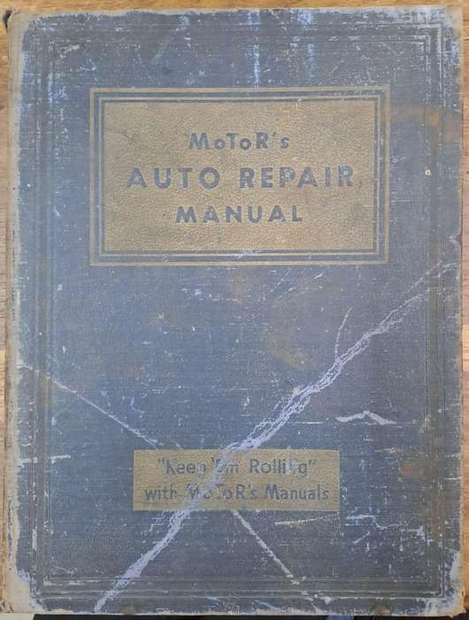 Motor's Auto repair manual -  Ralph Ritchen (Hard cover with no dj)
