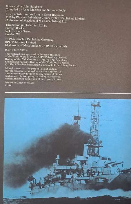 Fighting ships of world wars one & two - John Batchelor and J.N. Westwood (Hard cover with dj)