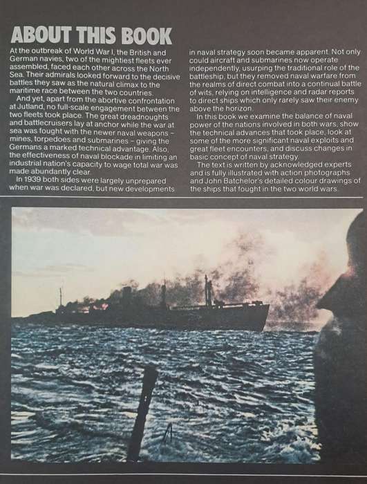 Fighting ships of world wars one & two - John Batchelor and J.N. Westwood (Hard cover with dj)