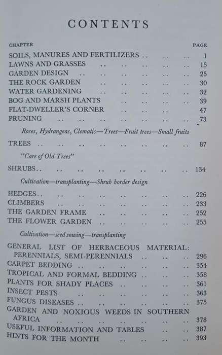 Standard garden practice for Southern Africa - Wilfrid G. SHEAT (Hard cover with dj)