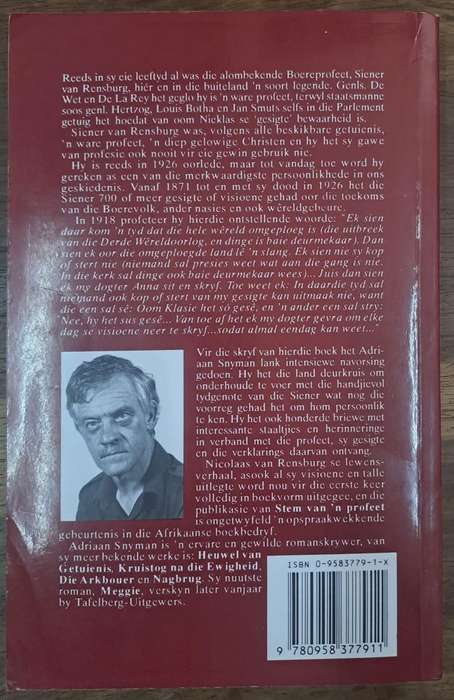 Stem van n profeet - Adriaan Snyman (paperback)