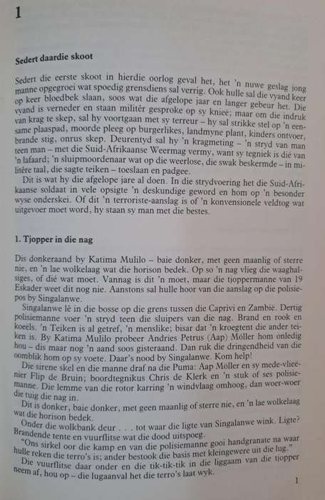 Honors Crux - At van Wyk (Hard cover with dj)
