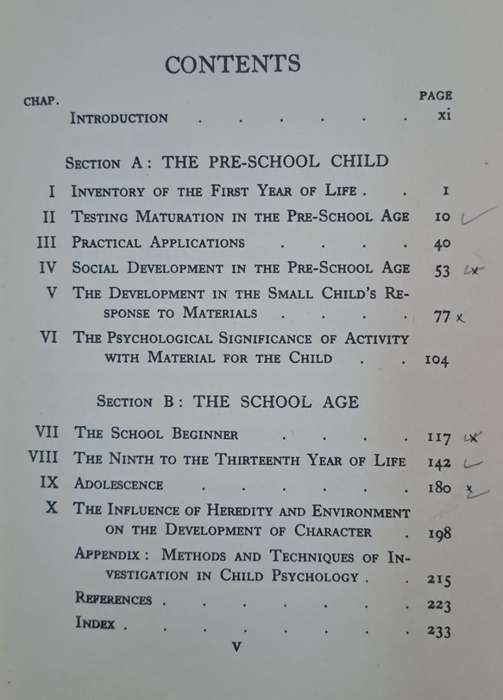 From the birth to maturity - Dr Charlotte Bühler (Hard cover with no dj)