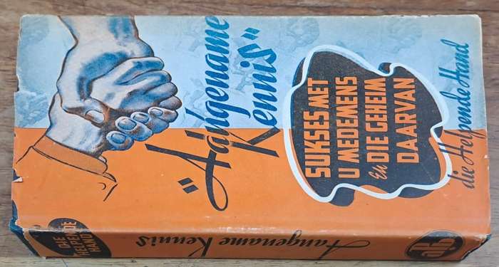 Aangename Kennis - Die helpende hand (Hard cover with dj)