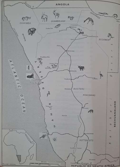 South West Africa - Alice Mertens (Hard cover with dj)
