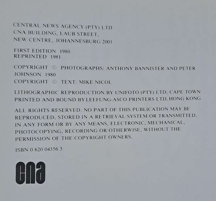 South Africa's wildlife heritage - Anthony Bannister   (Hard cover with dj)
